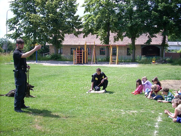 Návštěva Policie ČR ve škole