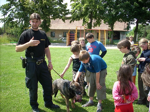 Návštěva Policie ČR ve škole