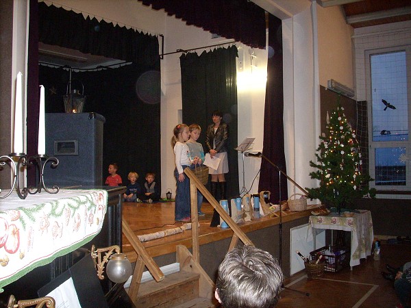 Vánoční besídka 17.12.2009