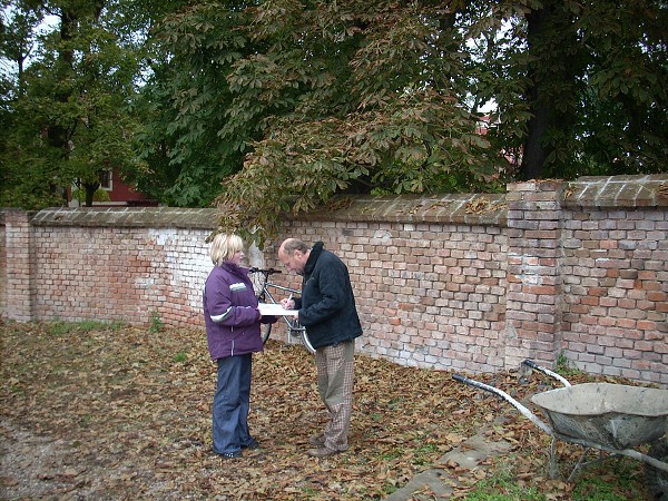 Příprava hřbitova odpadků 20. - 24. 10. 2009