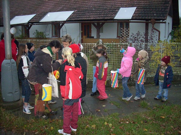 Cesta strašidel a duchů 27.10. 2009