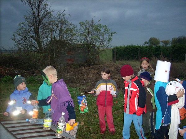 Cesta strašidel a duchů 27.10. 2009