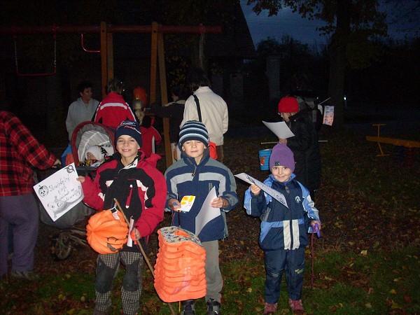 Cesta strašidel a duchů 27.10. 2009