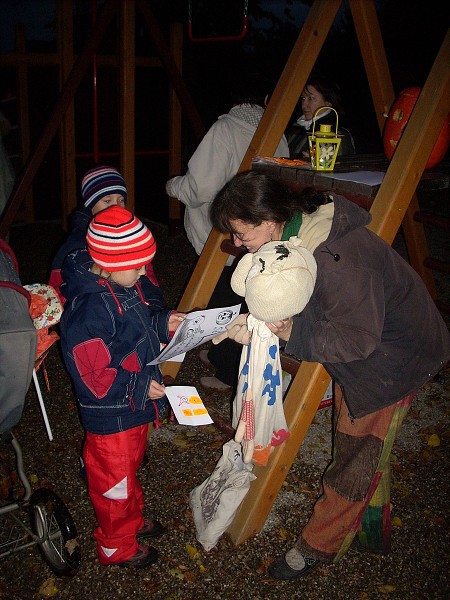 Cesta strašidel a duchů 27.10. 2009