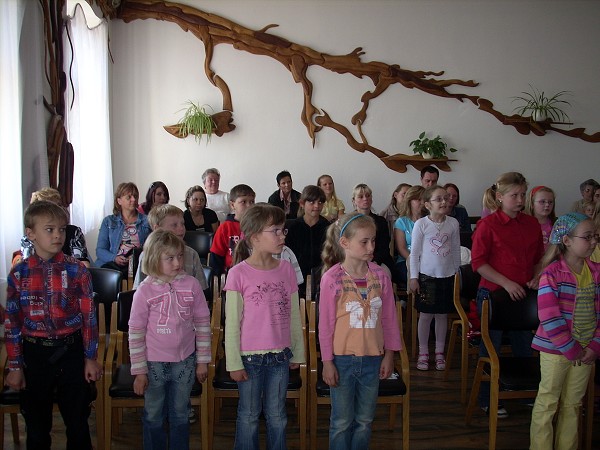 Pasování budoucích prvnáčků 2009