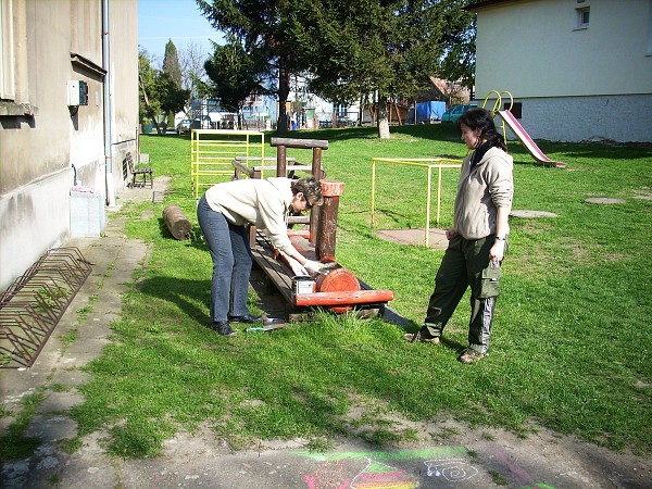 Poslední úpravy Zahrada poznání - duben 2010