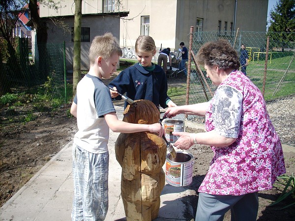 Poslední úpravy Zahrada poznání - duben 2010