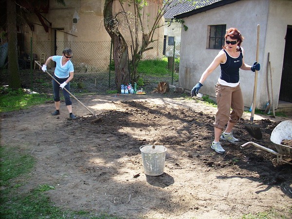 Poslední úpravy Zahrada poznání - duben 2010